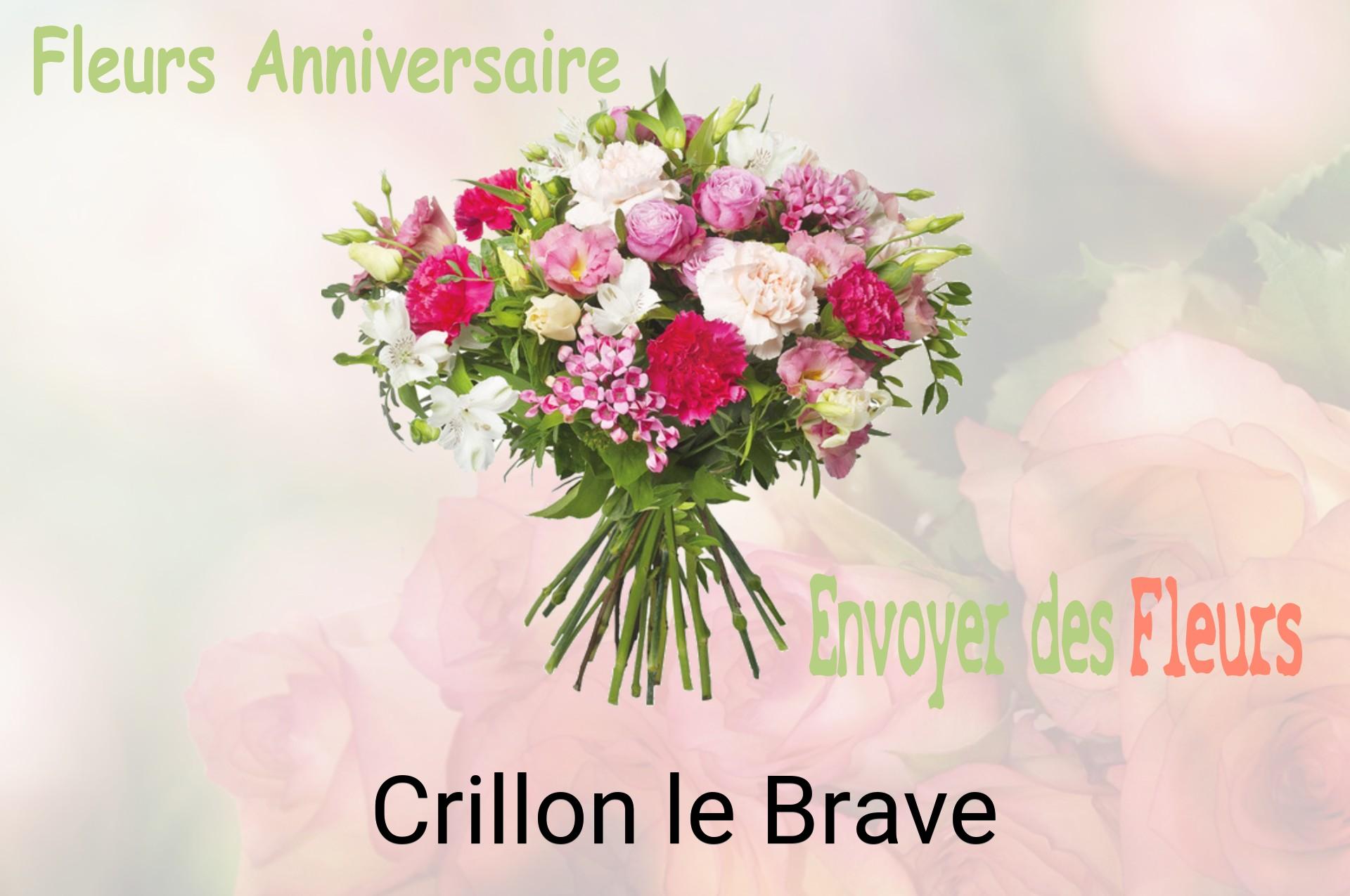 Bouquet de fleurs d’anniversaire livré à Crillon-le-Brave